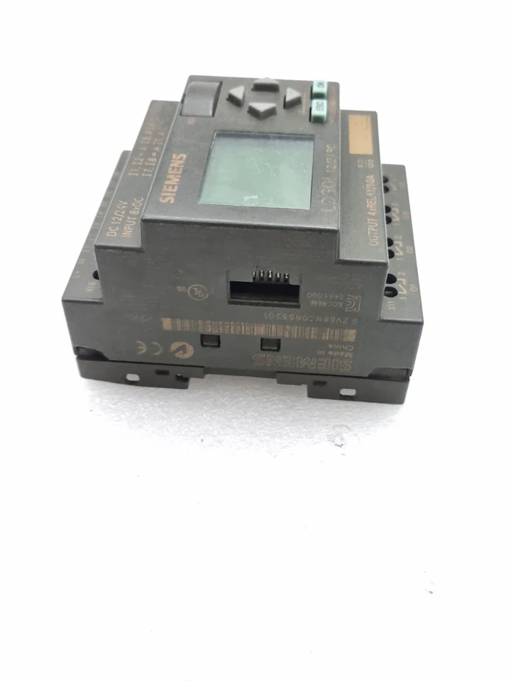 Siemens 6ED1052-1MD00-0BA6 12/24Rc Logo Controller Module (Tested as Photo)